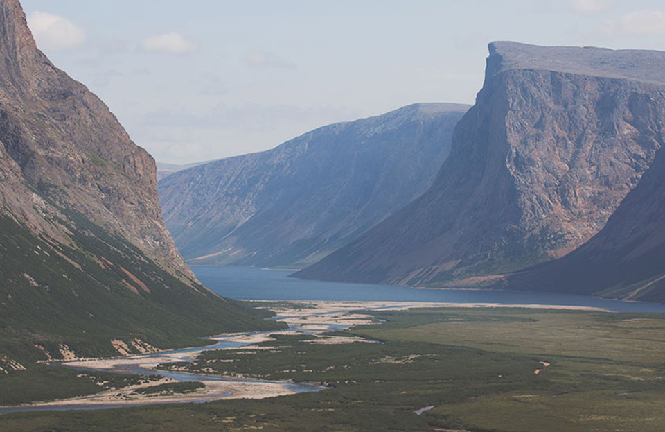 Les mythiques<br/>monts Torngat